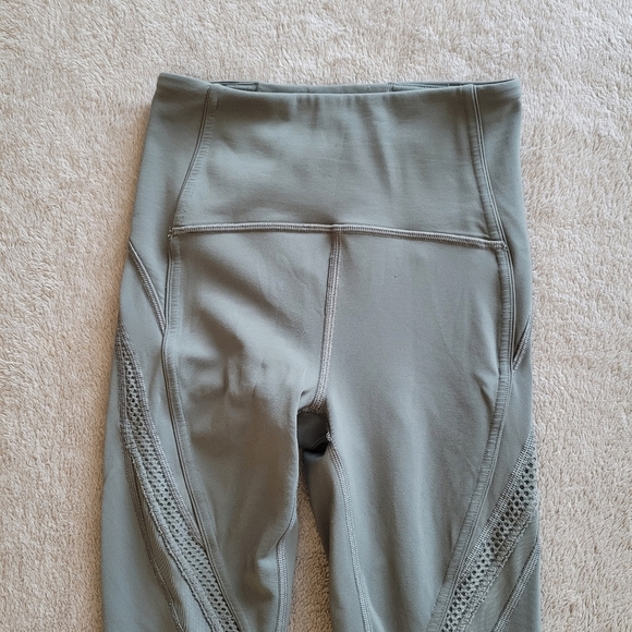 Lululemon Bootcamp Ready Tight 25" Grey Sage size 2 - Picture 4 of 14